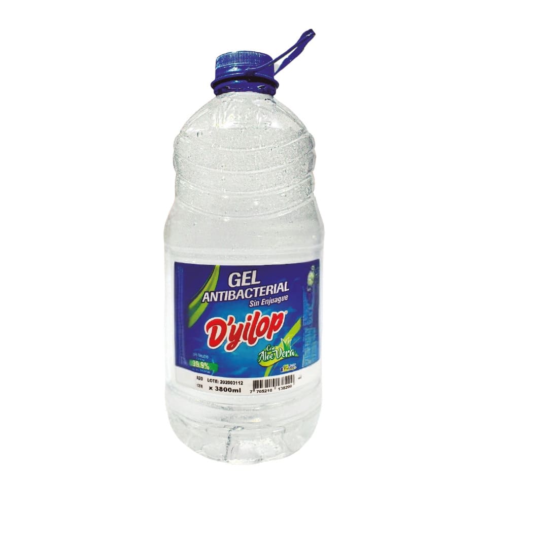 GEL ANTIBACTERIAL X 3800 ML