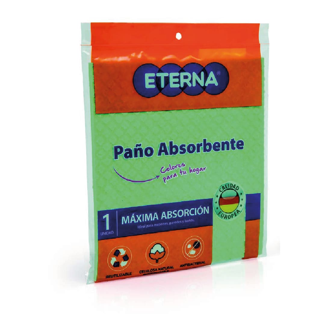 PAÑO HOGAR ABSORBENTE COLORES