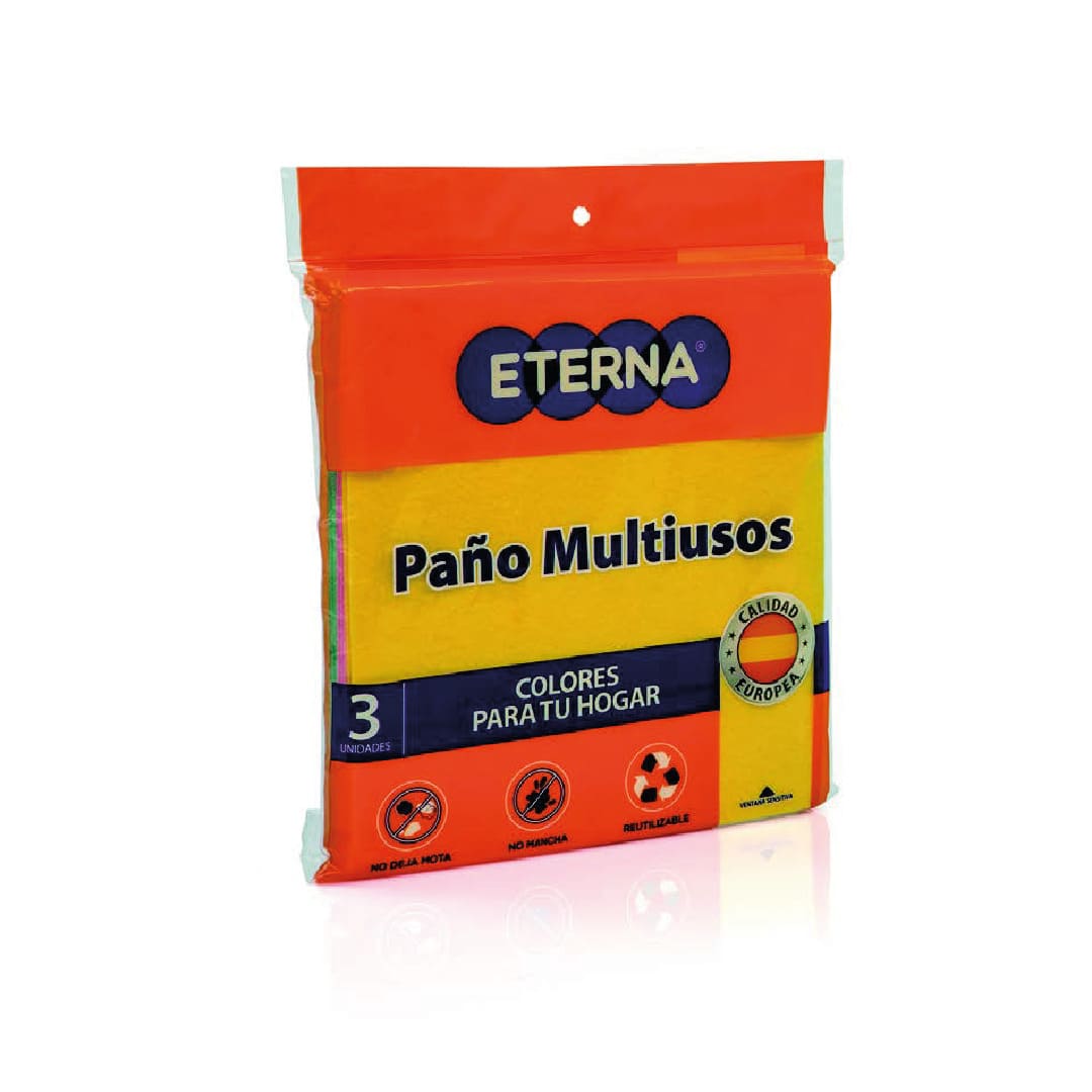 PAÑO MULTIUSOS AMARILLO UNID